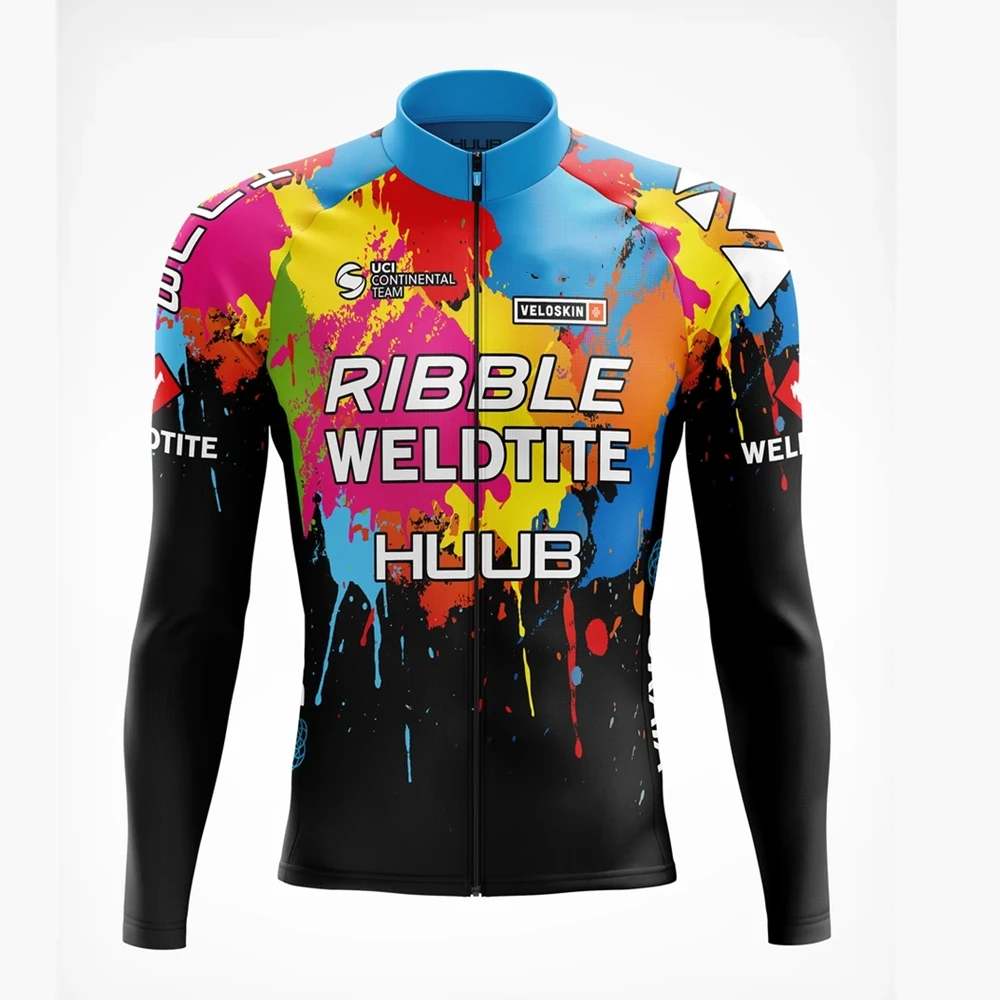 Outdoor Sport Winter Jacket - Huub サイクリングウェア 冬用 暖かいフリース バイク 長袖ジャケット