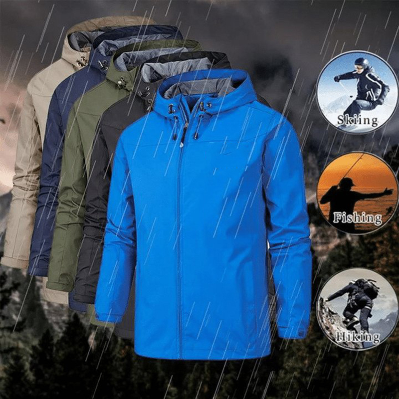 Outdoor Sport Winter Jacket - 防風ユニセックスジャケット,登山,アウトドア,秋冬,ジッパー付きデザイン,登山,新しい2023