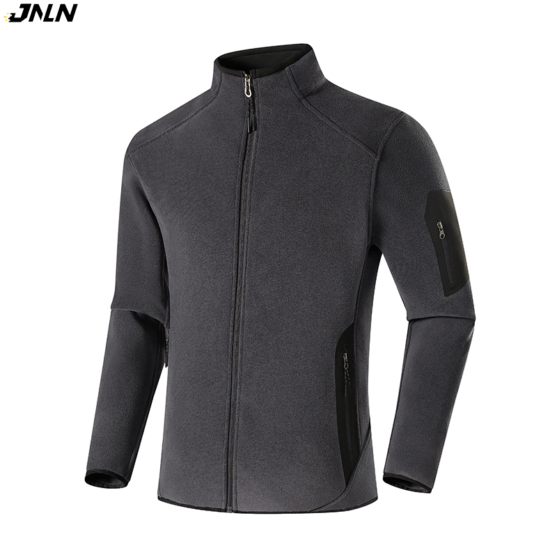 Outdoor Sport Winter Jacket - JNLN 冬フリースジャケット男性女性屋外防風暖かいフリース服ユニセックスハイキングキャンプ登山スキースポーツコート