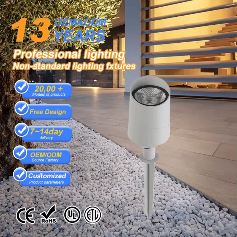 Outdoor Spotlight - 最も人気のある9W-40W COB屋外LED投光器、倉庫用アルミ防水IP65グレー高輝度スポットライト