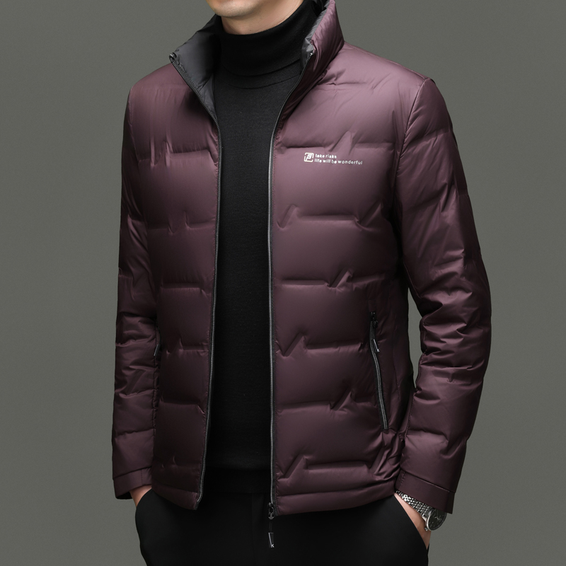 Outdoor Sport Winter Jacket - 冬のダウンジャケット 2026 ライト高級ブランドメンズコート 90% ホワイトダックダウン裏地アウトドアレジャースポーツメンズジャケット