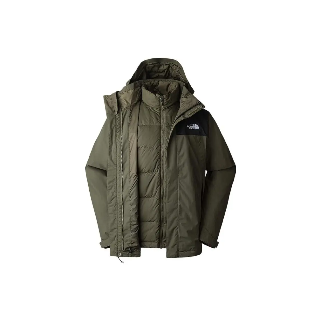 Outdoor Sport North Face - ザ・ノース・フェイス ドライベント スプライシング スポーツ ダウンライナー 3-in-1