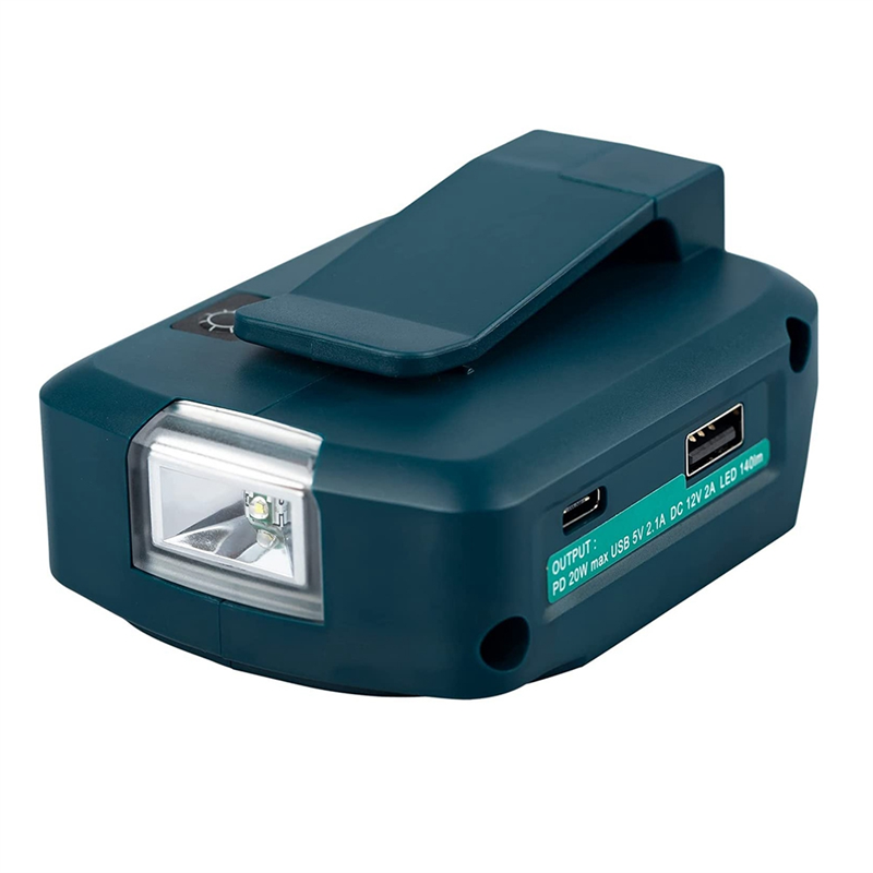 USBおよびタイプCコンバーターポートを備えたライオンバッテ - Outdoor Spotlight のレビューと価格