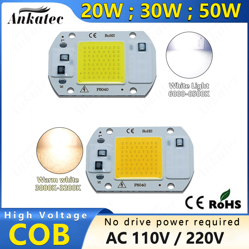 スマートLEDチップライト,3000k,6000k,20W, - Outdoor Spotlight のレビューと価格