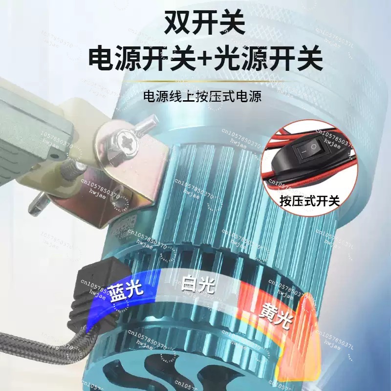 ズーム可能な伸縮式スポットライト、長距離明るい照明ランプ、夜 - Outdoor Spotlight のレビューと価格