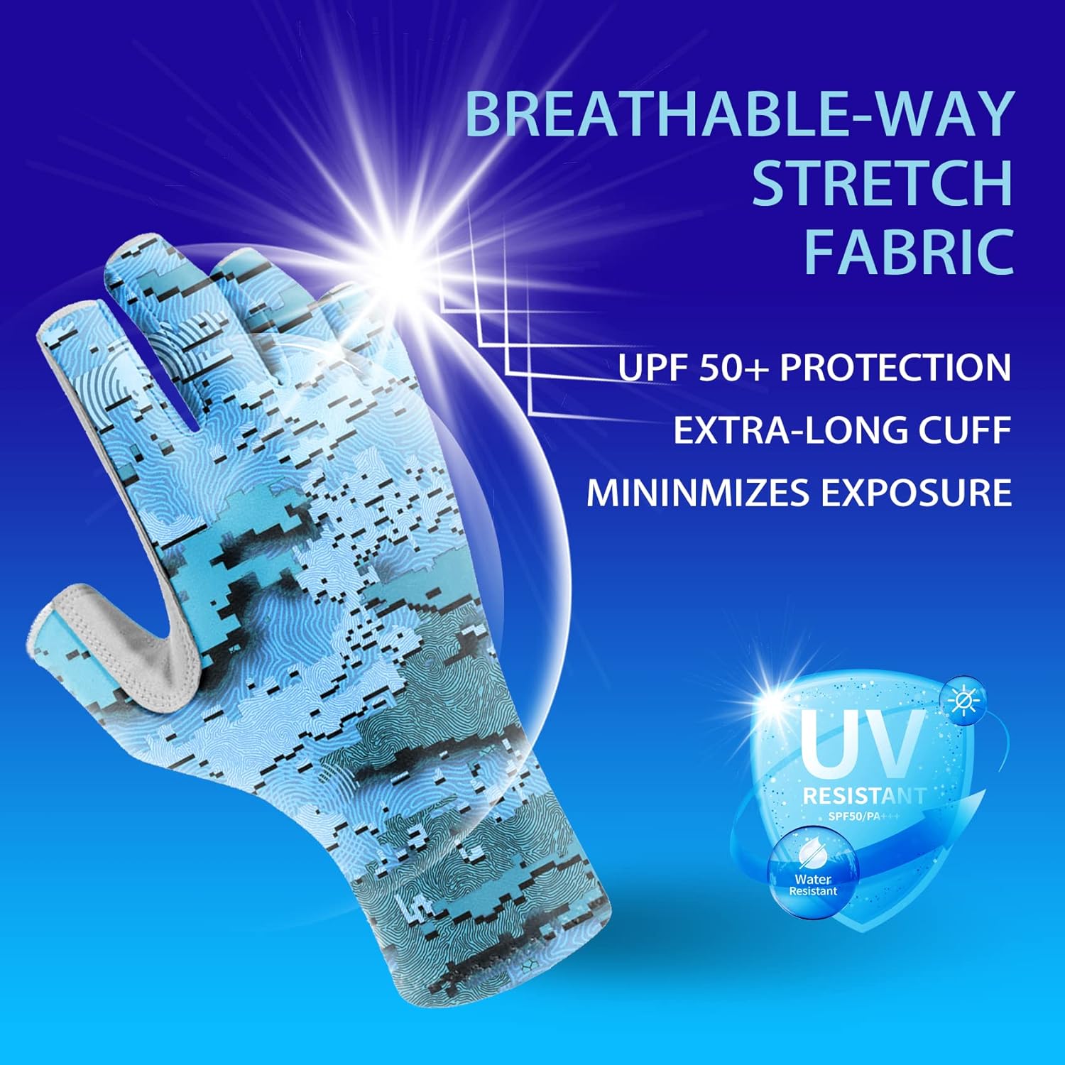 Aventik UPF50+ 指なし釣り手袋 UV 保護サン - Outdoor Sport Gloves のレビューと価格