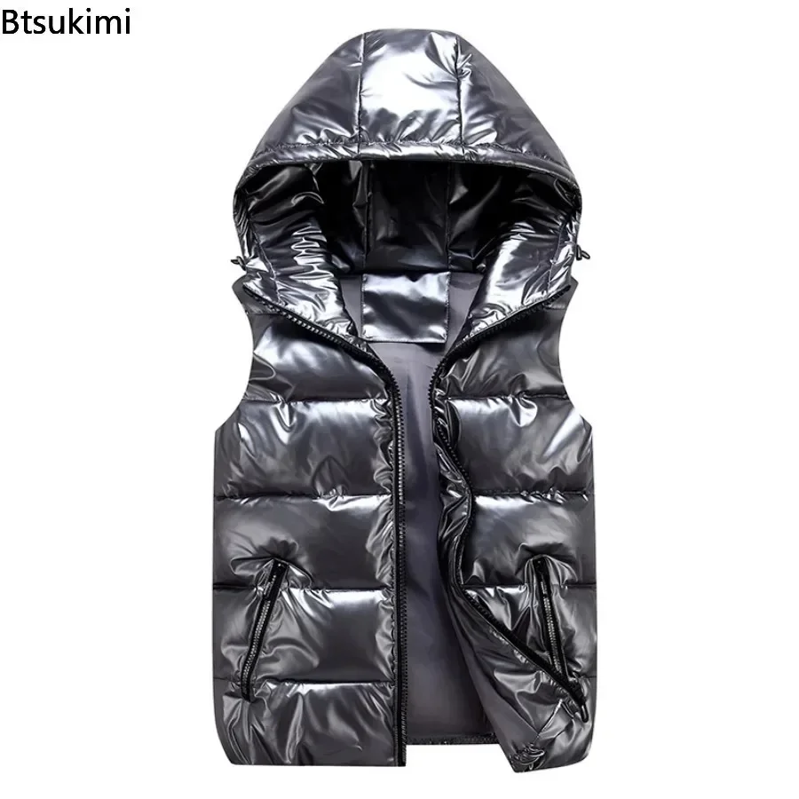 ファッションクラシックフード付きベスト男性/女性/子供秋冬厚 - Outdoor Sport Winter Jacket のレビューと価格
