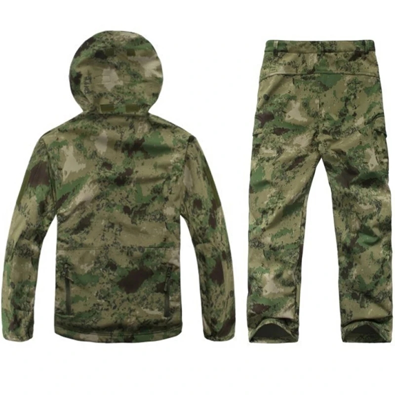 Tadgear-男性用タクティカルソフトシェルカモフラージュ - Outdoor Sport Winter Jacket のレビューと価格