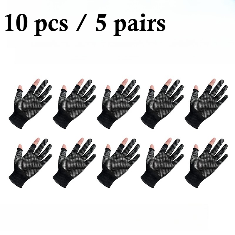 10個のフィッシンググローブ - 2本指漏れ防止サイクリング - Outdoor Sport Gloves のレビューと価格