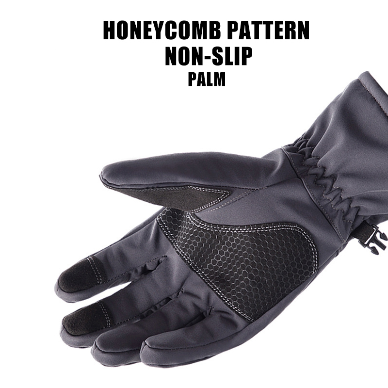 タクティクスアウトドア迷彩狩猟用暖かい滑り止め釣り用手袋防水 - Outdoor Sport Gloves のレビューと価格